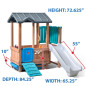 Plac zabaw Woodland Adventure / Step2