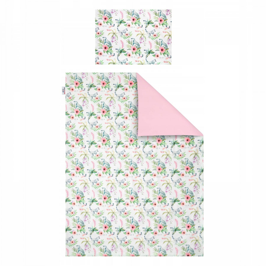 Po艣ciel 2-elementowa 135x100 cm Lemury / Bocioland Po艣ciel 2-elementowa 135x100 cm Lemury / Bocioland