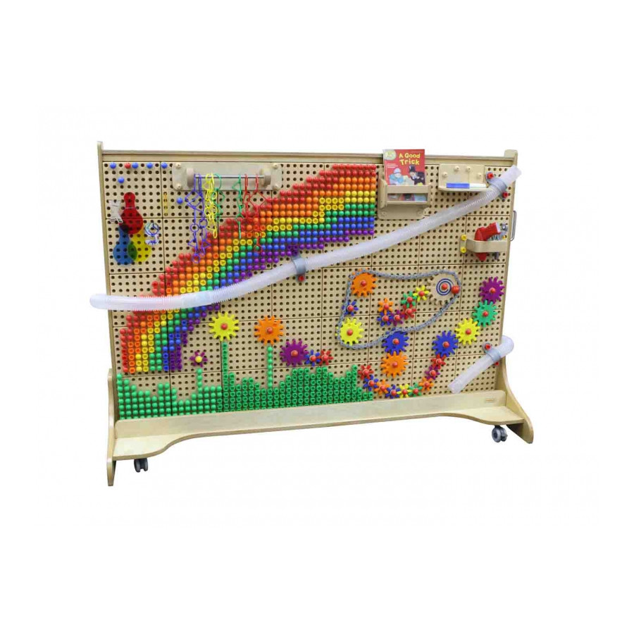 Wolnostojąca tablica naukowo-kreatywna STEM 166x125 cm / Masterkidz