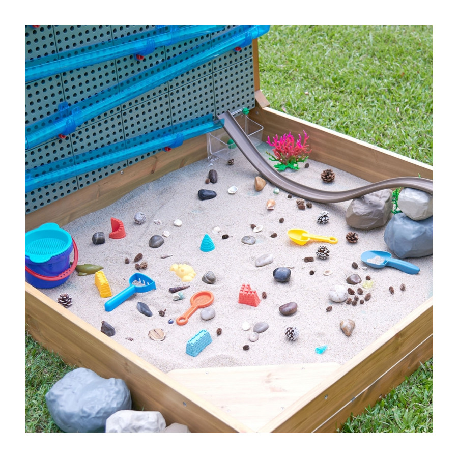 Tablica kreatywna z piaskownicą zestaw STEM Wall / Masterkidz