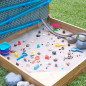 Tablica kreatywna z piaskownicą zestaw STEM Wall / Masterkidz