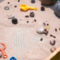 Tablica kreatywna z piaskownicą zestaw STEM Wall / Masterkidz