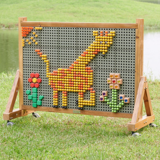 Tablica naukowo-kreatywna STEM Wall Outdoor / Masterkidz