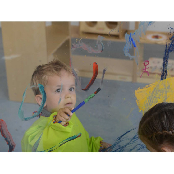 Duża sztaluga okienna do malowania / Masterkidz