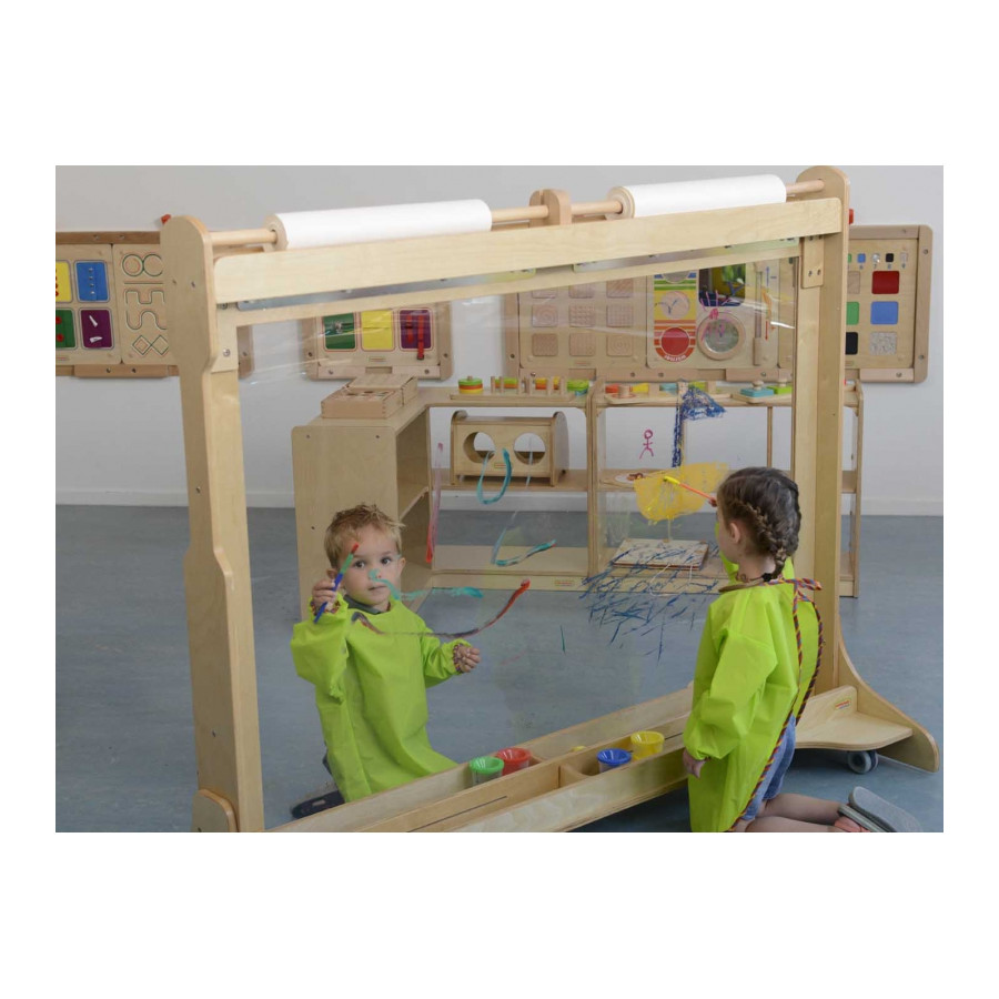 Duża sztaluga okienna do malowania / Masterkidz
