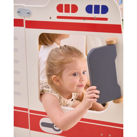 Duży ambulans z akcesoriami / Viga