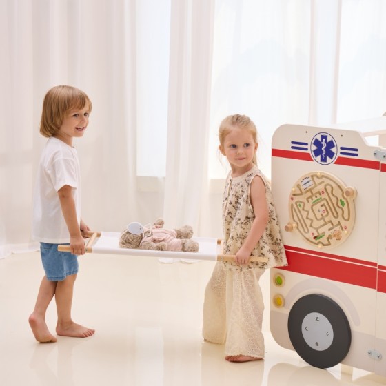 Duży ambulans z akcesoriami / Viga