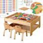 Stół edukacyjny + akcesoria STEM Wall 135 Klocków / Masterkidz Stół edukacyjny + akcesoria STEM Wall 135 Klocków / Masterkidz