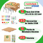 Stół edukacyjny + akcesoria STEM Wall 135 Klocków / Masterkidz Stół edukacyjny + akcesoria STEM Wall 135 Klocków / Masterkidz