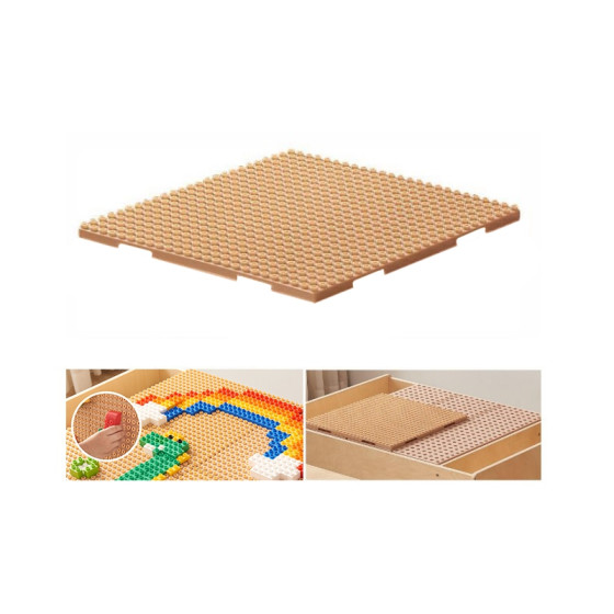 Stół edukacyjny + akcesoria STEM Wall 135 Klocków / Masterkidz