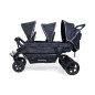 Wózek 6-osobowy do żłobka Sixseater Black / Childhome