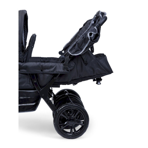 Wózek 6-osobowy do żłobka Sixseater Black / Childhome