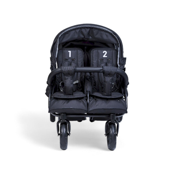 Wózek 6-osobowy do żłobka Sixseater Black / Childhome