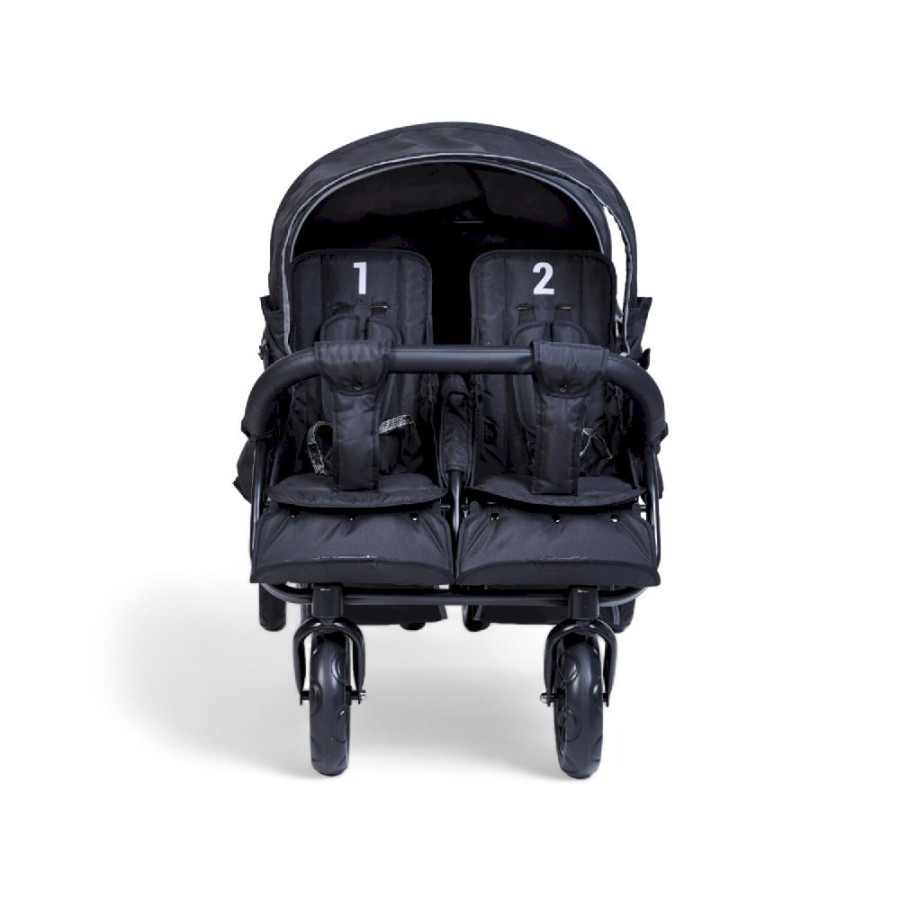 Wózek 6-osobowy do żłobka Sixseater Black / Childhome