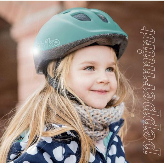 Kask ochronny-rowerowy dla dzieci Go S Peppermint / Bobike