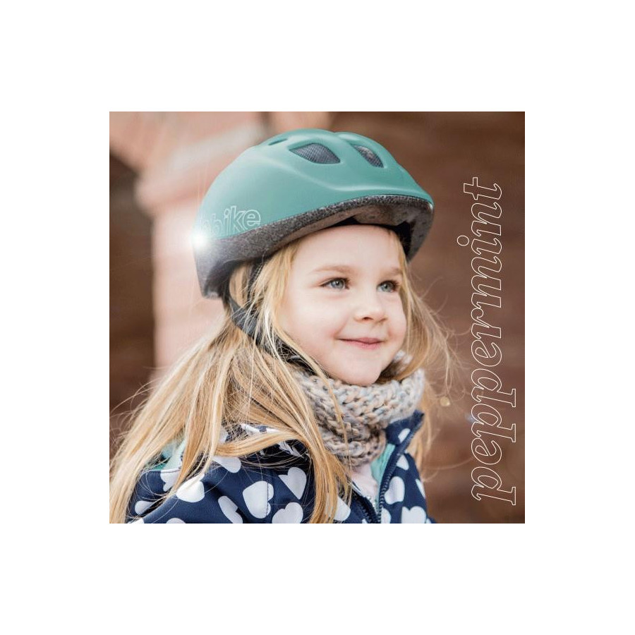 Kask ochronny-rowerowy dla dzieci Go S Peppermint / Bobike