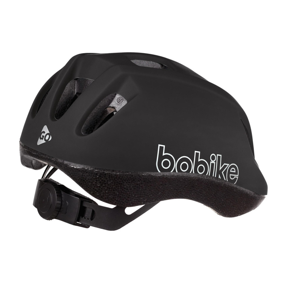 Kask ochronny-rowerowy dla dzieci Go S Black / Bobike