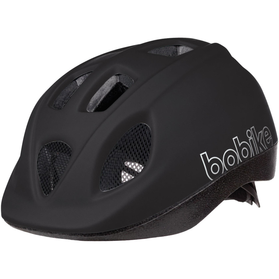 Kask ochronny-rowerowy dla dzieci Go S Black / Bobike