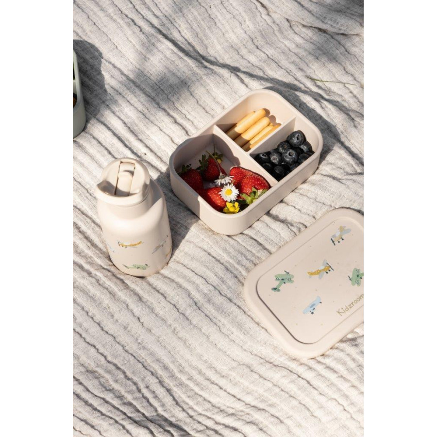 Bidon z ustnikiem 350 ml Small Aeroplane / Kidzroom