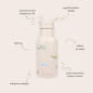 Bidon z ustnikiem 350 ml Small Aeroplane / Kidzroom Bidon z ustnikiem 350 ml Small Aeroplane / Kidzroom