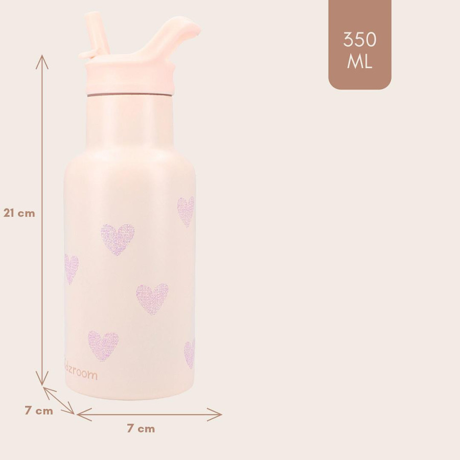 Bidon z ustnikiem 350 ml Magical Heart / Kidzroom