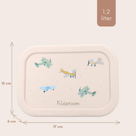 Śniadaniówka 3 przegródki Small Aeroplane / Kidzroom