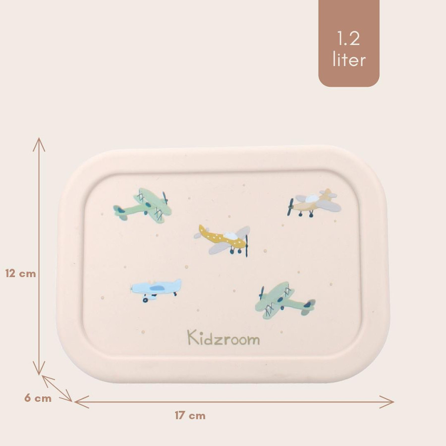 Śniadaniówka 3 przegródki Small Aeroplane / Kidzroom