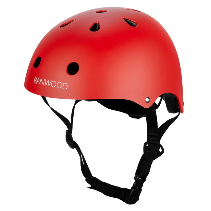 Kask dziecięcy rowerowy 3-7 lat Red / Banwood Kask dziecięcy rowerowy 3-7 lat Red / Banwood