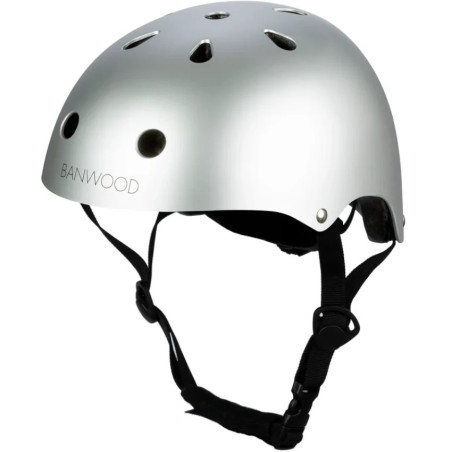 Kask dziecięcy rowerowy 3-7 lat Chrome / Banwood