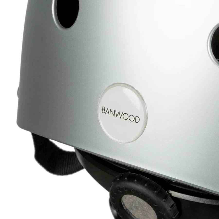 Kask dziecięcy rowerowy 3-7 lat Chrome / Banwood