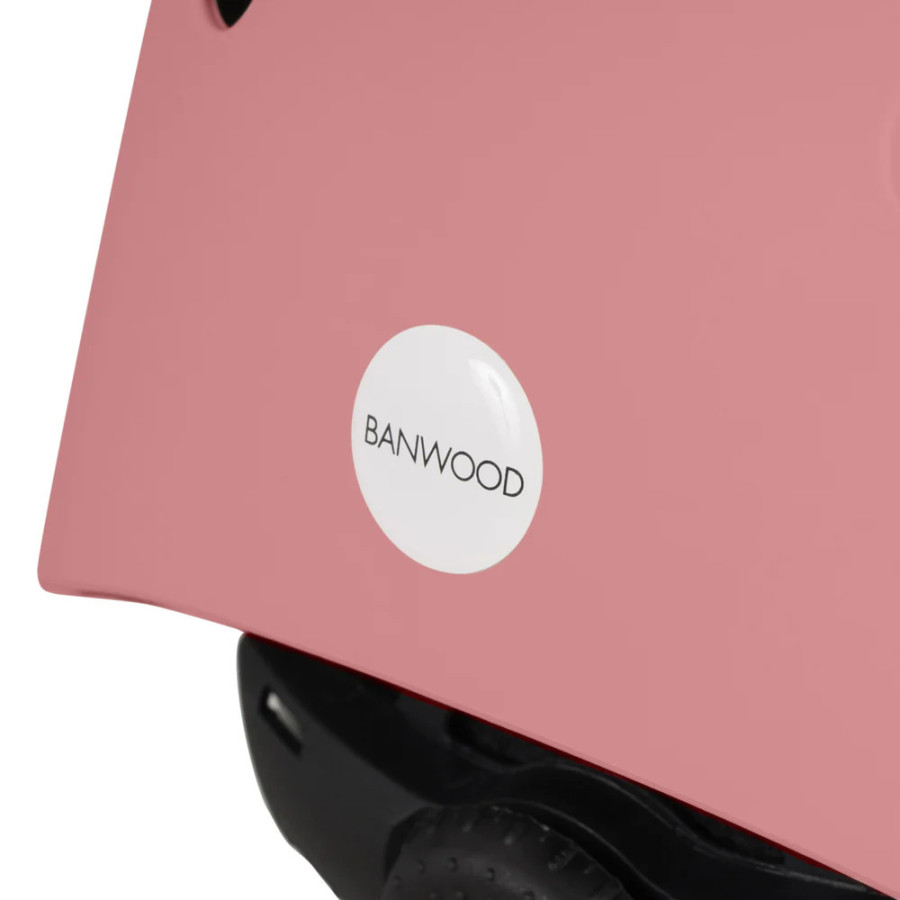 Kask dziecięcy rowerowy Eco 3-7 lat Raspberry / Banwood