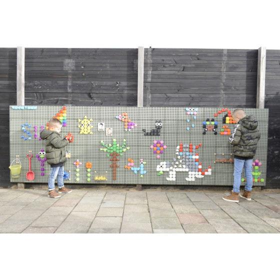 Tablica naukowo-kreatywna STEM Outdoor 120x80 cm / Masterkidz