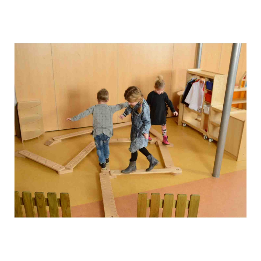 Ścieżka sensoryczna Deseczki 10 szt. / Masterkidz