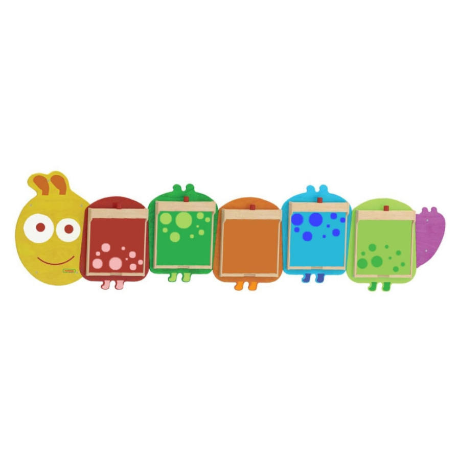 System do montażu 5 ściennych tablic edukacyjnych Gąsienica / Masterkidz System do montażu 5 ściennych tablic edukacyjnych Gąsienica / Masterkidz
