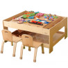 Stół edukacyjny + akcesoria STEM Wall + 563 klocków / Masterkidz