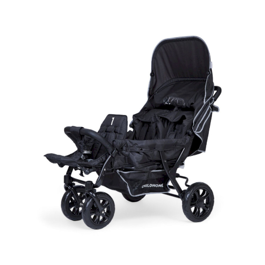 Wózek spacerowy do żłobka 3-osobowy Triplet / Childhome