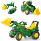 Traktor na pedały z łyżką John Deere / Rolly Toys