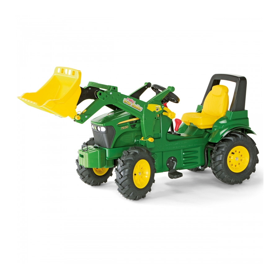 Traktor na pedały z łyżką John Deere / Rolly Toys