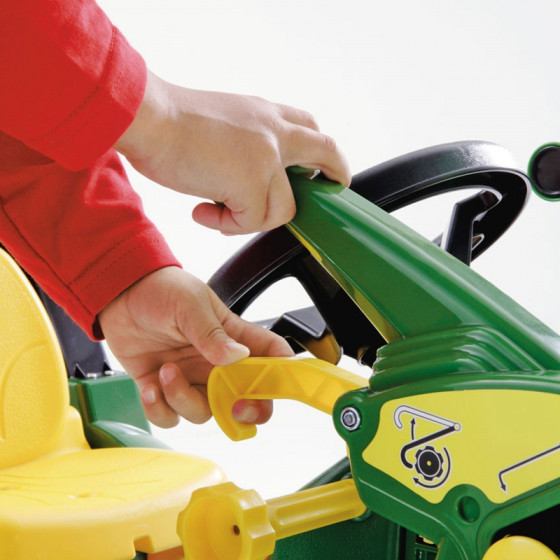 Traktor na pedały z łyżką John Deere / Rolly Toys