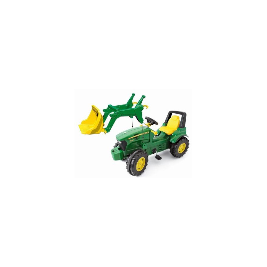 Traktor na pedały z łyżką John Deere / Rolly Toys