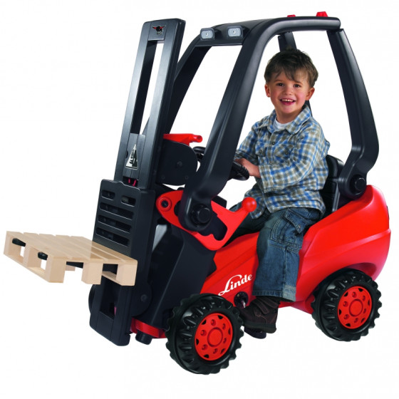 Wózek widłowy na pedały Linde Forklift / Big