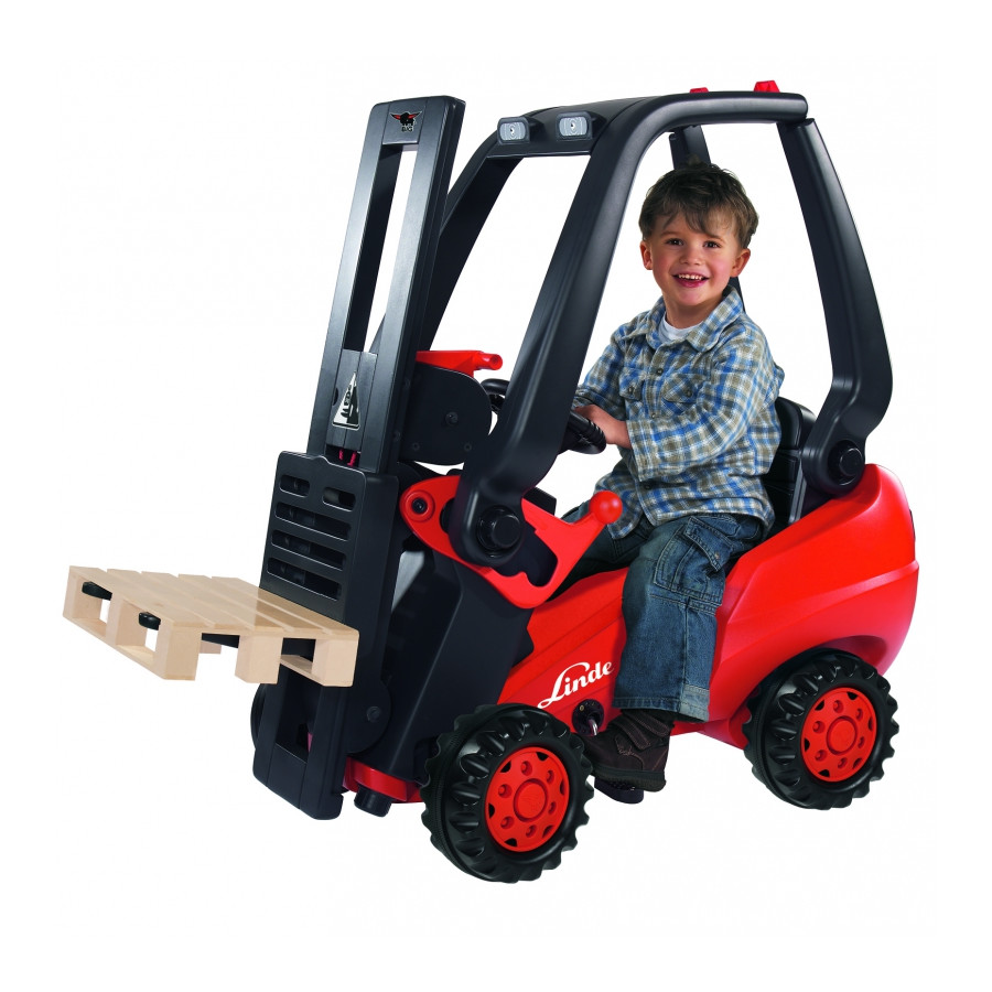 Wózek widłowy na pedały Linde Forklift / Big