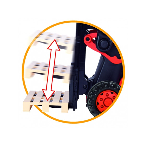 Wózek widłowy na pedały Linde Forklift / Big