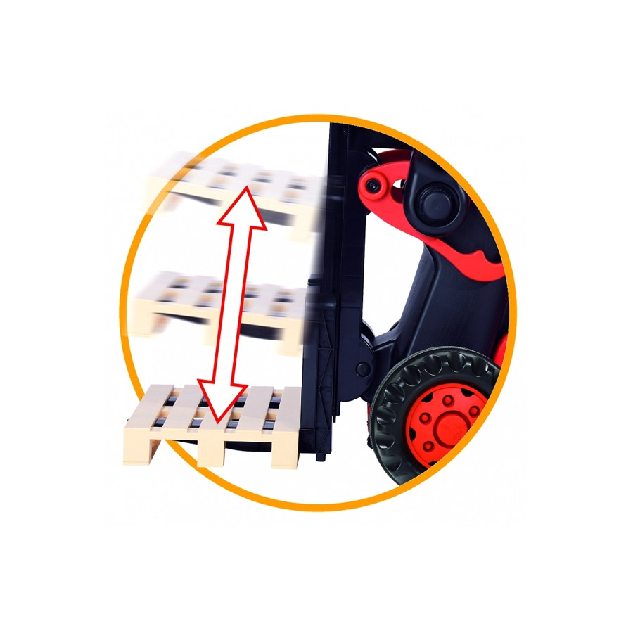 Wózek widłowy na pedały Linde Forklift / Big