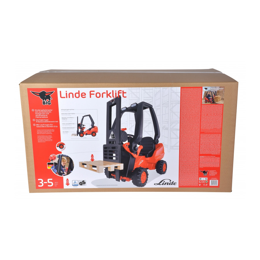 Wózek widłowy na pedały Linde Forklift / Big