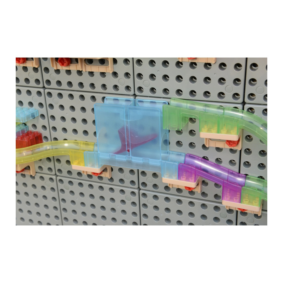 Zestaw 440 elementów konstrukcyjnych do tablicy STEM / Masterkidz