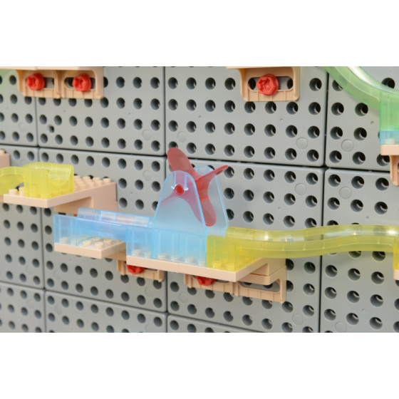Zestaw 440 elementów konstrukcyjnych do tablicy STEM / Masterkidz