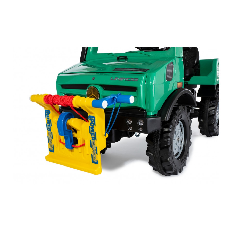 Ciężarówka z wyciągarką na pedały Mercedes-Benz Forst / Rolly Toys