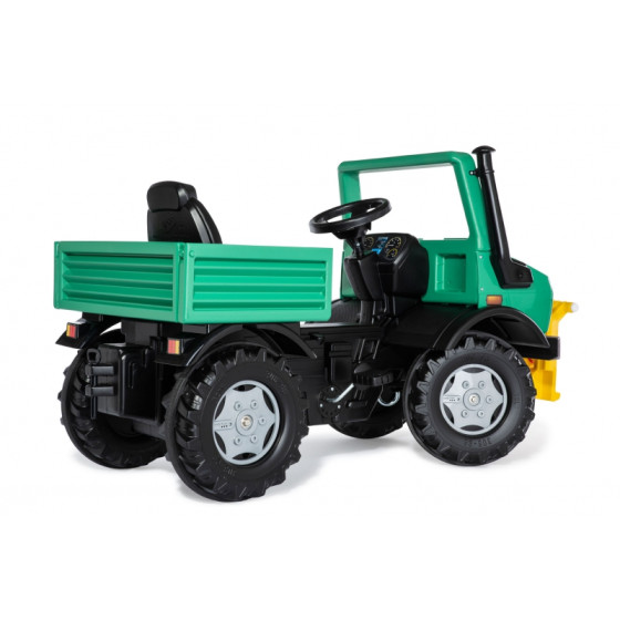 Ciężarówka z wyciągarką na pedały Mercedes-Benz Forst / Rolly Toys