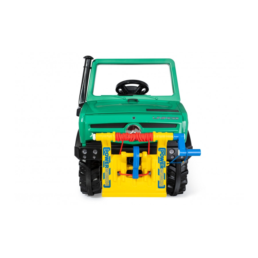 Ciężarówka z wyciągarką na pedały Mercedes-Benz Forst / Rolly Toys